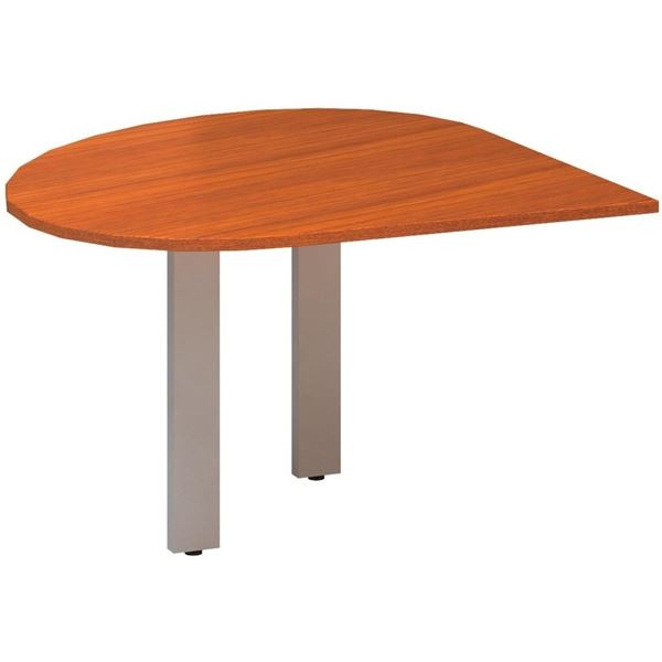 Přídavný stůl Alfa 305 - pravý, 120 cm, třešeň/stř