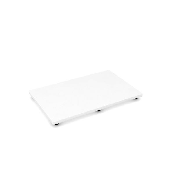 Vyrovnávací dno pro kartotéku Hobis VDK 2 - bílá