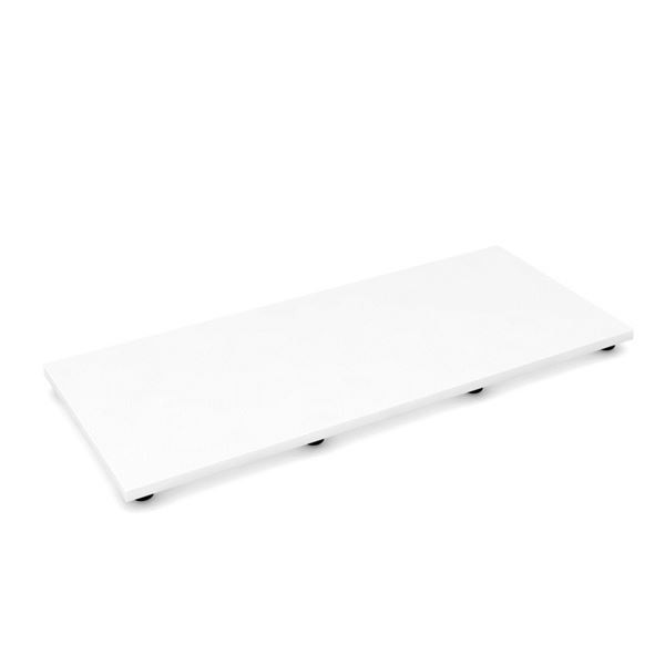 Vyrovnávací dno pro kartotéku Hobis VDK 3 - bílá