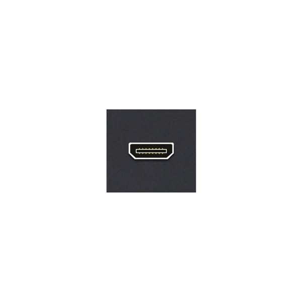 Standardní KEYSTONE konektor KPK HDMI 2 - černý