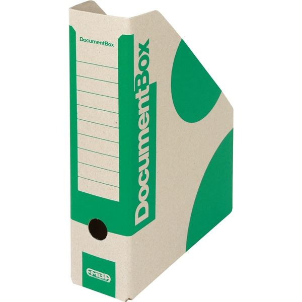 Stojan na časopisy Emba,A4,7,5 cm,zelené,1 ks