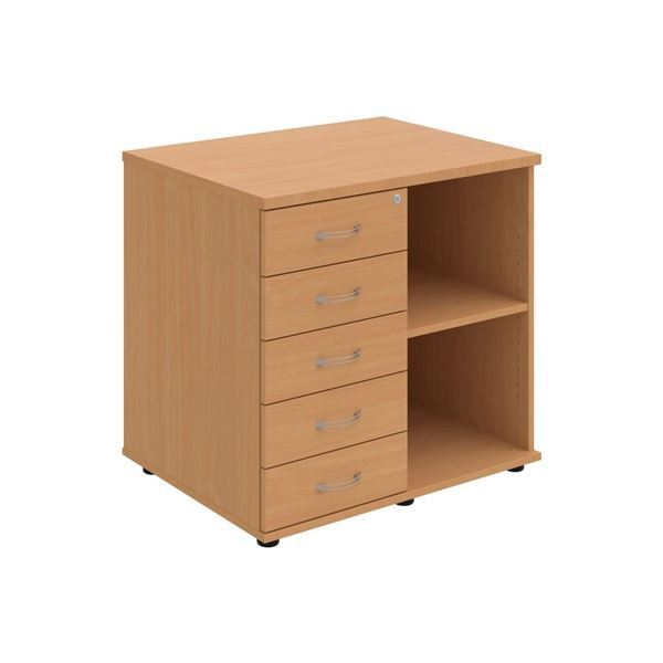Přídavná skříň SPKZ 3 80 60 L N ke stolu Hobis - b