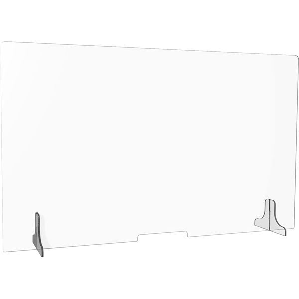 Ochranná přepážka s nízkým výřezem, 1500 x 900 x 6