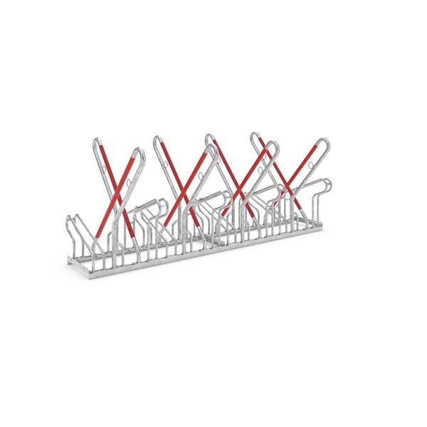 Oboustranný stojan na kola 2518 XBF - s rámem, pro