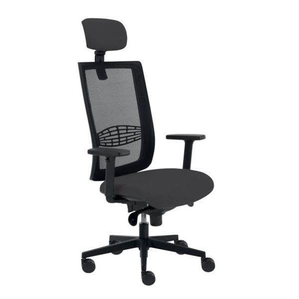 Kancelářská židle Kent Classic Net, E-SY - synchro