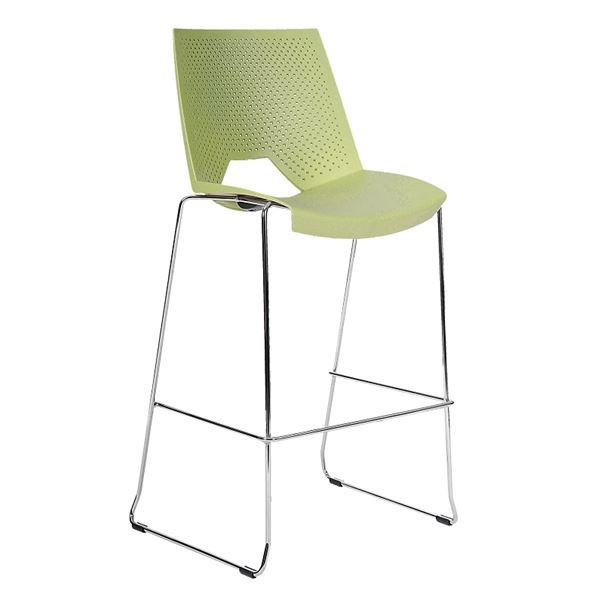 Barová židle Strike Bar, zelená