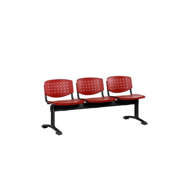 Vícemístná lavice Taurus Tre, vínová