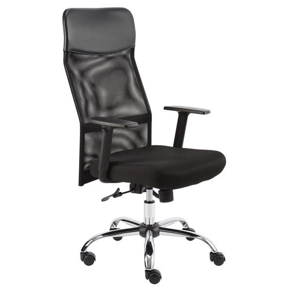 Kancelářská židle Medea Plus, SY, černá