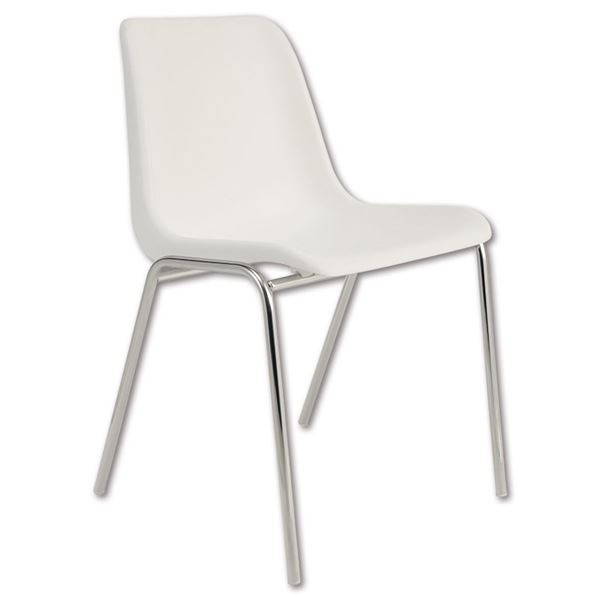 Jídelní židle Vincenza, bílá