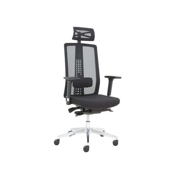 Kancelářská židle Fresca PR 020 - synchro, černá