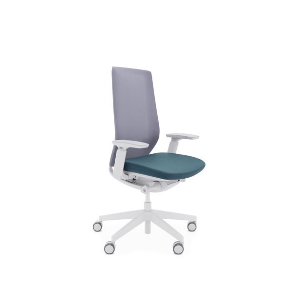 Kancelářská židle AccisPro 150SFL - synchro, šedá/