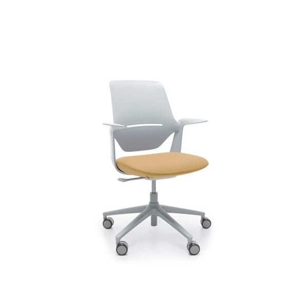 Kancelářská židle TrilloPro 20ST - synchro, žlutá