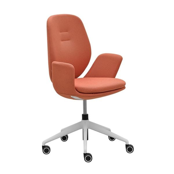 Kancelářská židle Muuna - oranžová