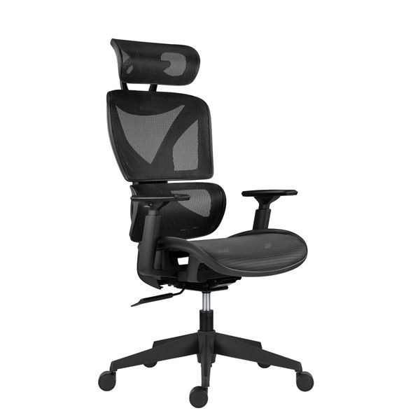 Kancelářská židle Ester - synchro, černá