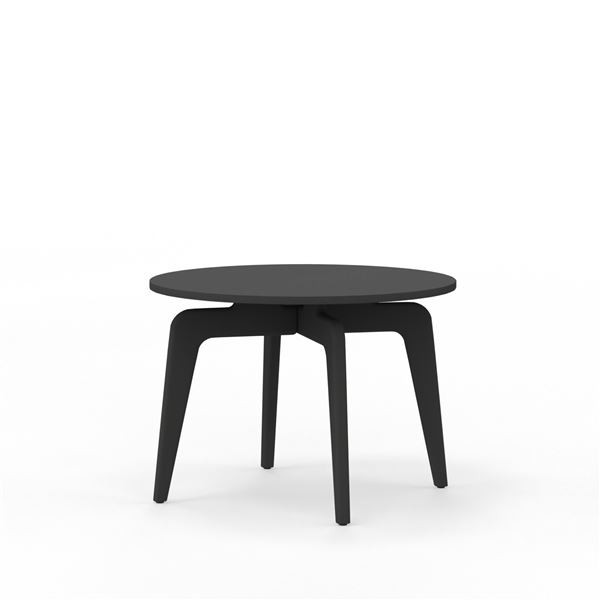 Konferenční stolek Kanu - v. 50 cm, grafit/černý
