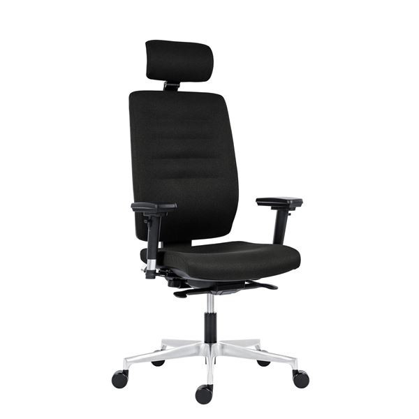 Kancelářská židle Eclipse - s podhlavníkem, synchr