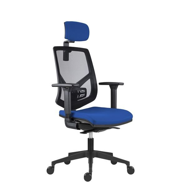 Kancelářská židle Skill - s podhlavníkem, synchron