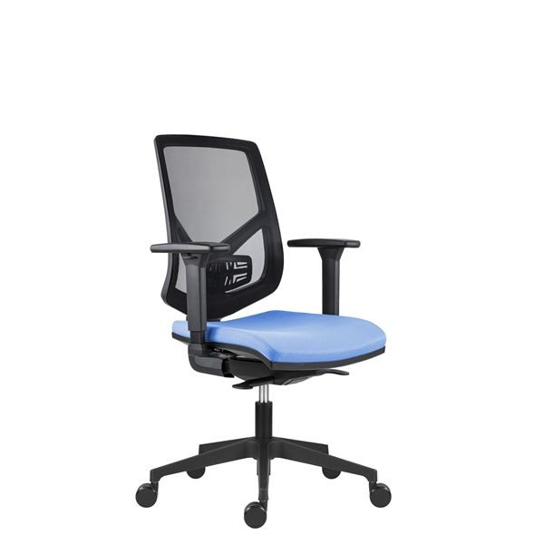 Kancelářská židle Skill - synchro, sv.modrá