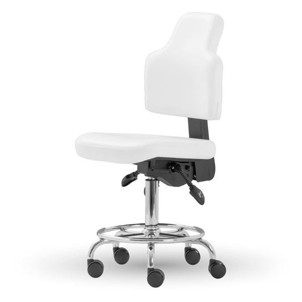 Pracovní židle Dentist - bílá