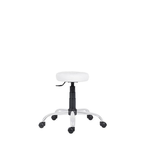 Pracovní židle Taburet - bílá