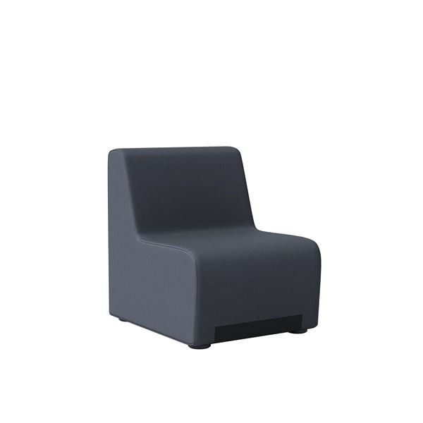 Jednokřeslo Rubico - šedé