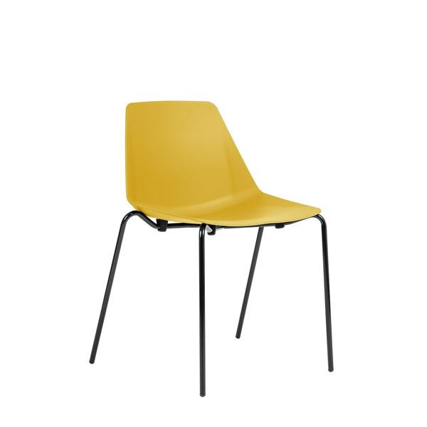 Konferenční židle Com - žlutá