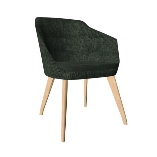 Křeslo Renate - tmavě zelené