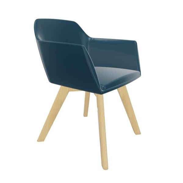 Křeslo Nela - petrolejové