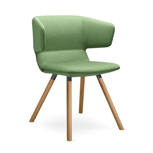 Konferenční křeslo Flexi D - zelené