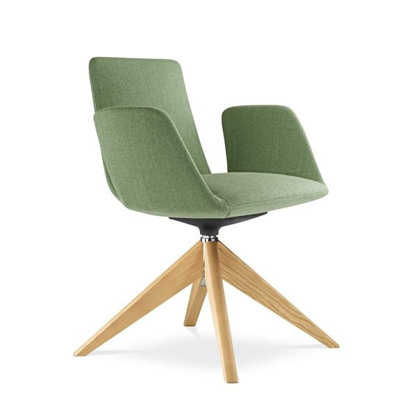 Konferenční křeslo Harmony Modern D - nízké, světl