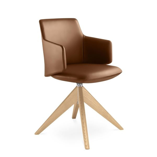 Konferenční křeslo Melody Meeting DL - nízké, hněd