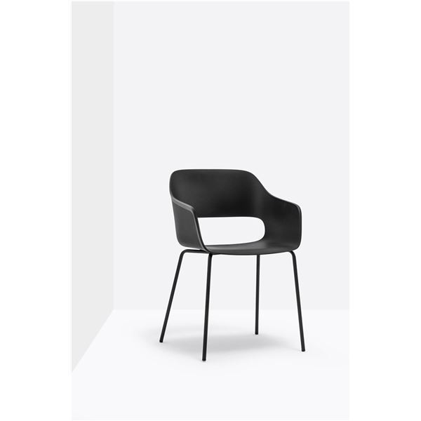 Konferenční židle Babila 2735 - s područkami, čern