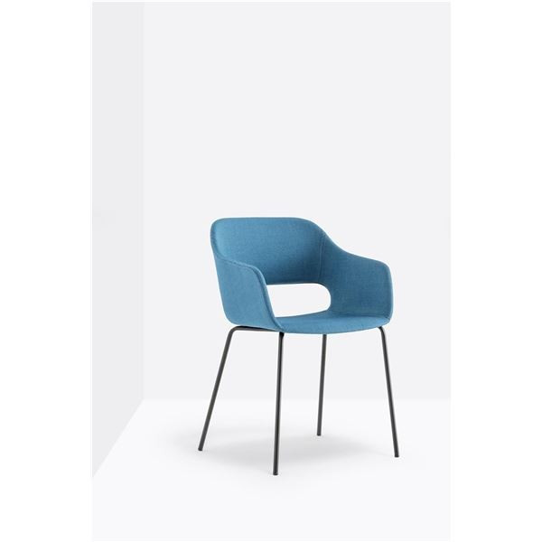 Konferenční židle Babila 2736 - s područkami, modr