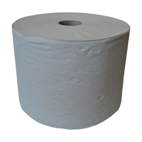 Papírové ručníky v roli, 2vrstvé, bělený recykl