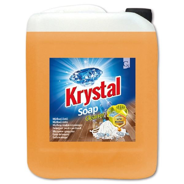 Mýdlový čistič na podlahy Krystal, 5 l