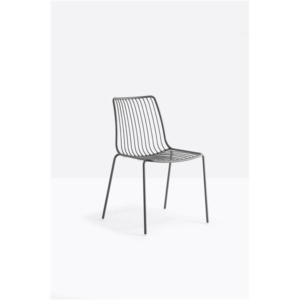 Jídelní židle Nolita 3651 - vysoká, šedá