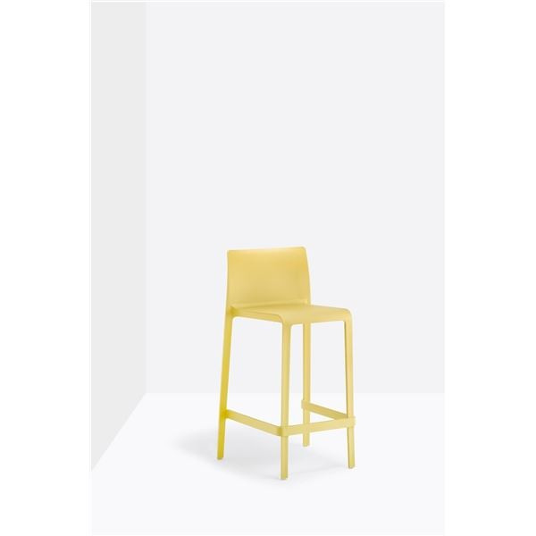 Barová židle Volt 677 - nízká, žlutá