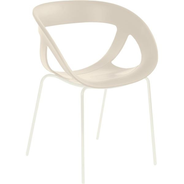 Jídelní židle Poema - bílá