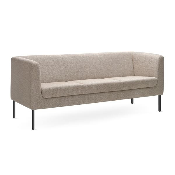 Sofa Quadra - třímístné, béžové
