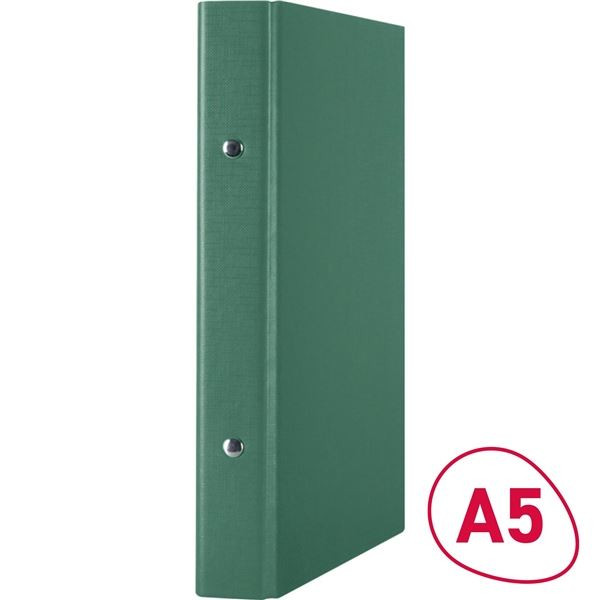 2kroužkový pořadač Donau - A5, 3 cm, zelený