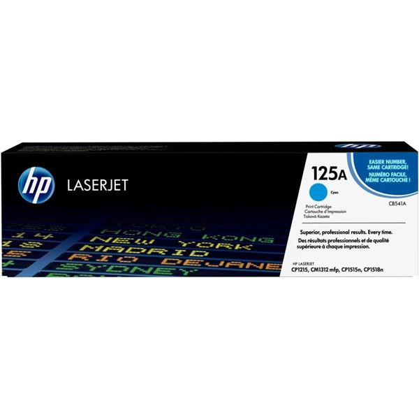 Toner HP CB541A, azurový