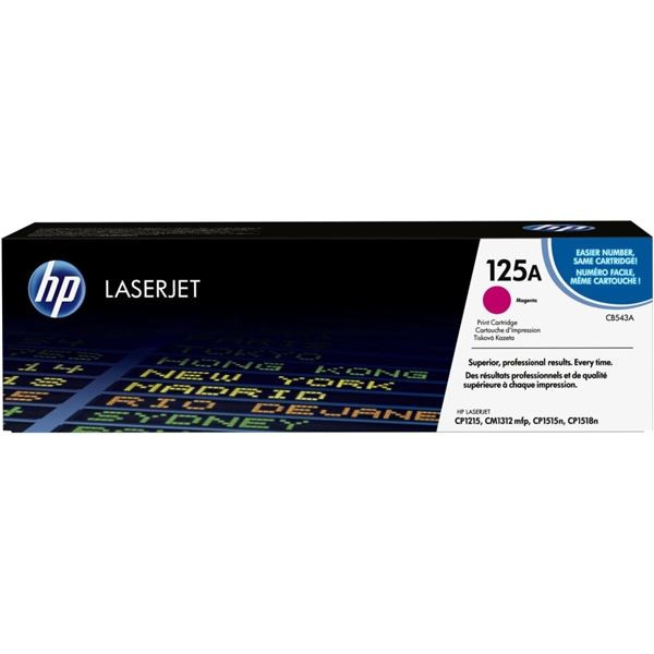 Toner HP CB543A, purpurový