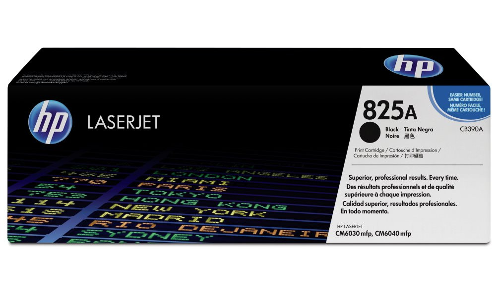HP tisková kazeta černá CB390A originál