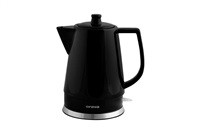 Orava VK-3813 B rychlovarná konvice, 1500 W, 1.5 l, kermická, automatické vypnutí, černá