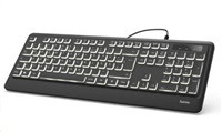 Hama podsvícená klávesnice KC-550 CZ