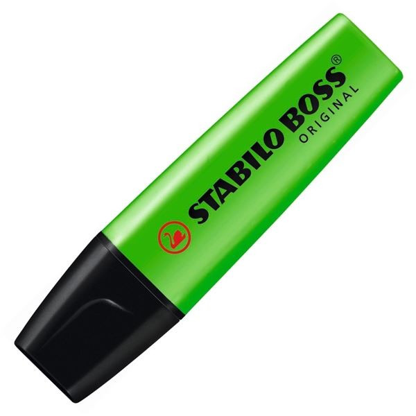 Zvýrazňovač STABILO BOSS ORIGINAL, zelený