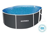 Marimex Bazén Orlando Premium DL 3,66 x 5,48 x 1,22 m - GRAPHIT, bazén, fólie