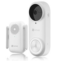 BAZAR - Ezviz DB2 3K - baterií napájený vstupní wi-fi videozvonek - bílý - Po opravě (Komplet)