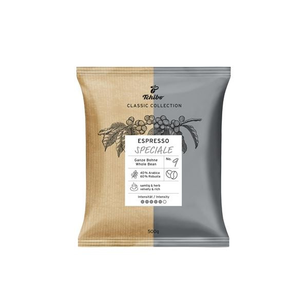 Zrnková káva Tchibo Espresso, 500 g