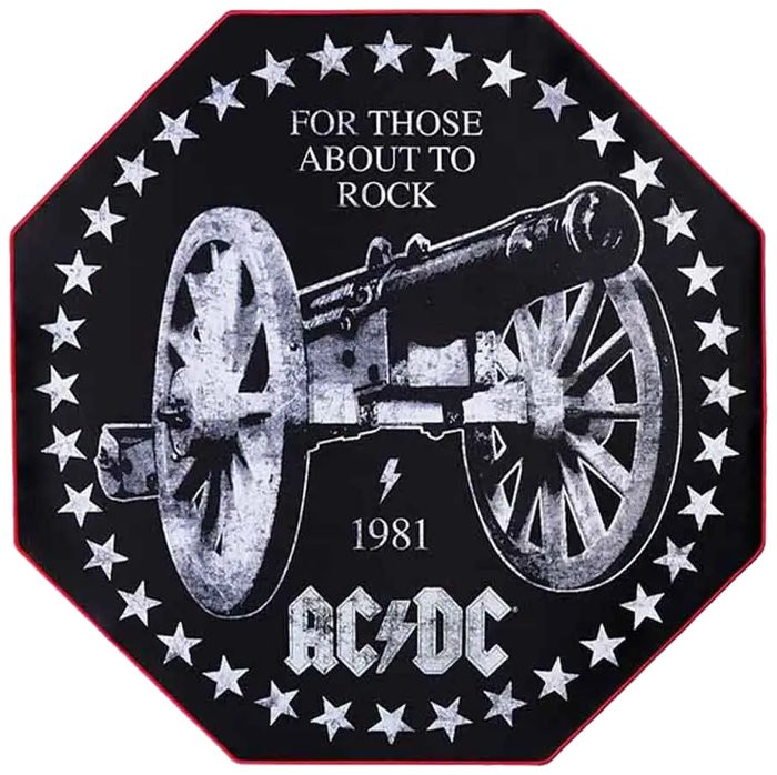 AC/DC ochranná podložka na podlahu pro herní židle
